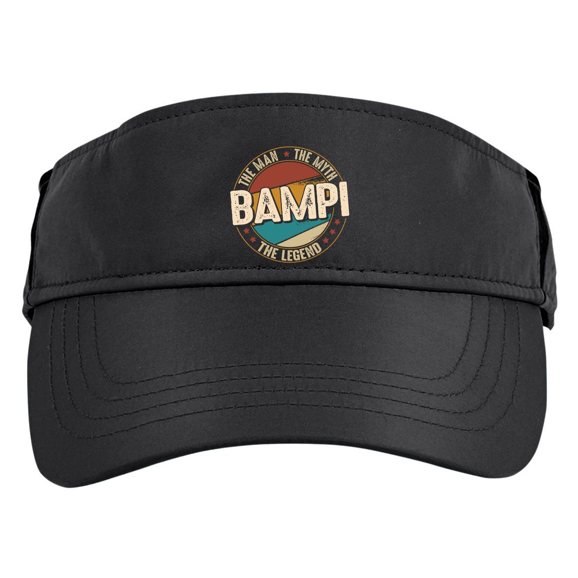 Bampi Myth Legend Funny Fathers Day Bampi Gift Adult Drive Performance Visor