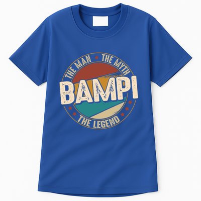 Bampi Myth Legend Funny Fathers Day Bampi Gift Tall T-Shirt