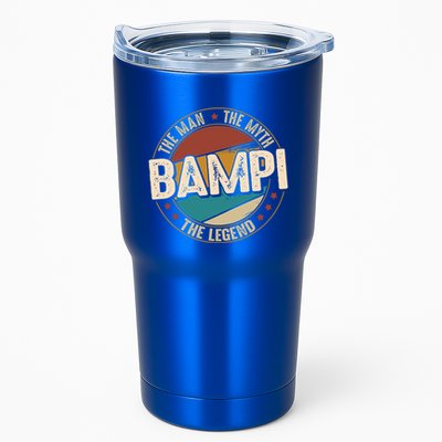 Bampi Myth Legend Funny Fathers Day Bampi Gift Tumbler
