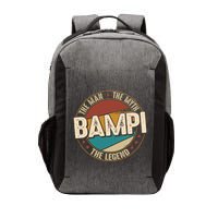 Bampi Myth Legend Funny Fathers Day Bampi Gift Vector Backpack
