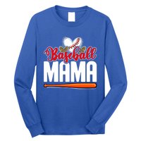 Baseball Mama Leopard Mothers Day Mommy Mom Mama Cool Gift Long Sleeve Shirt