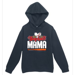 Baseball Mama Leopard Mothers Day Mommy Mom Mama Cool Gift Urban Pullover Hoodie