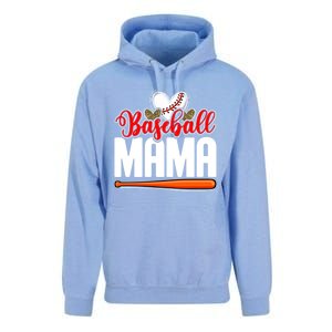 Baseball Mama Leopard Mothers Day Mommy Mom Mama Cool Gift Unisex Surf Hoodie