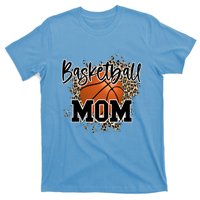 Basketball Mom Leopard Cheetah Basketball Sport Gift T-Shirt