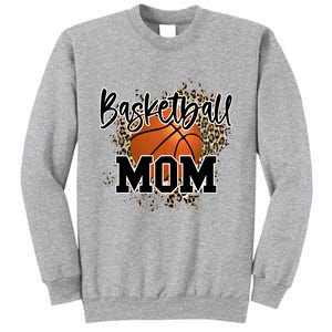 Basketball Mom Leopard Cheetah Basketball Sport Gift Sweatshirt