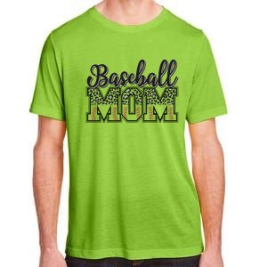 Baseball Mom Leopard Funny Softball Mom MotherS Day Gift Adult ChromaSoft Performance T-Shirt