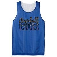 Baseball Mom Leopard Funny Softball Mom MotherS Day Gift Mesh Reversible Basketball Jersey Tank