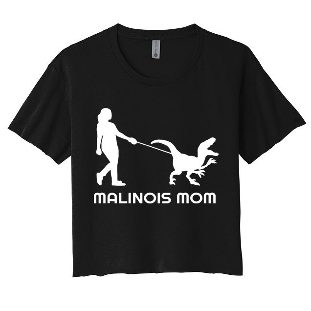 Belgian Malinois Mom Crop Top