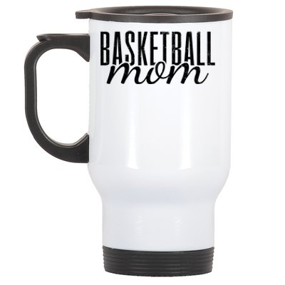 Basketball Mom Mama Gift Stainless Steel Travel Mug