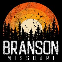 Branson Missouri Mo Retro Vintage 70s 80s 90s Cooling Performance Crew T-Shirt