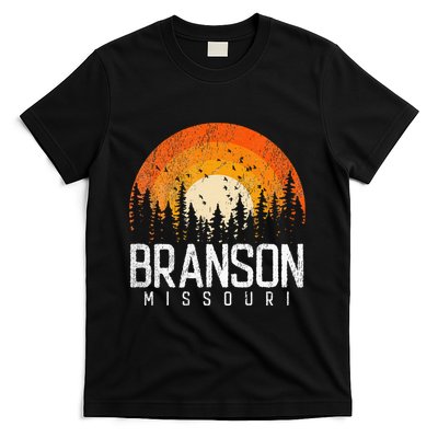 Branson Missouri Mo Retro Vintage 70s 80s 90s T-Shirt