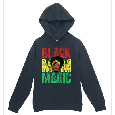 Black Mom Magic Black History Month Africa Pride Urban Pullover Hoodie