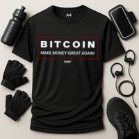 Bitcoin Make Money Great Again Performance Shirt
