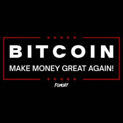 Bitcoin Make Money Great Again T-Shirt