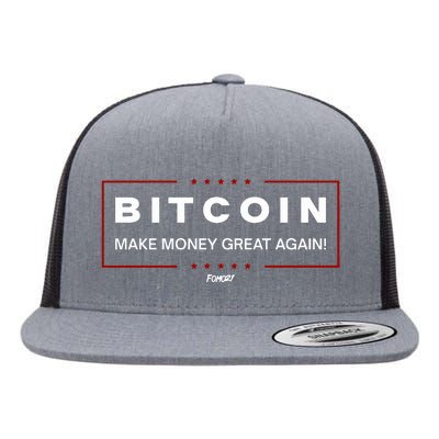 Bitcoin Make Money Great Again Flat Bill Trucker Hat