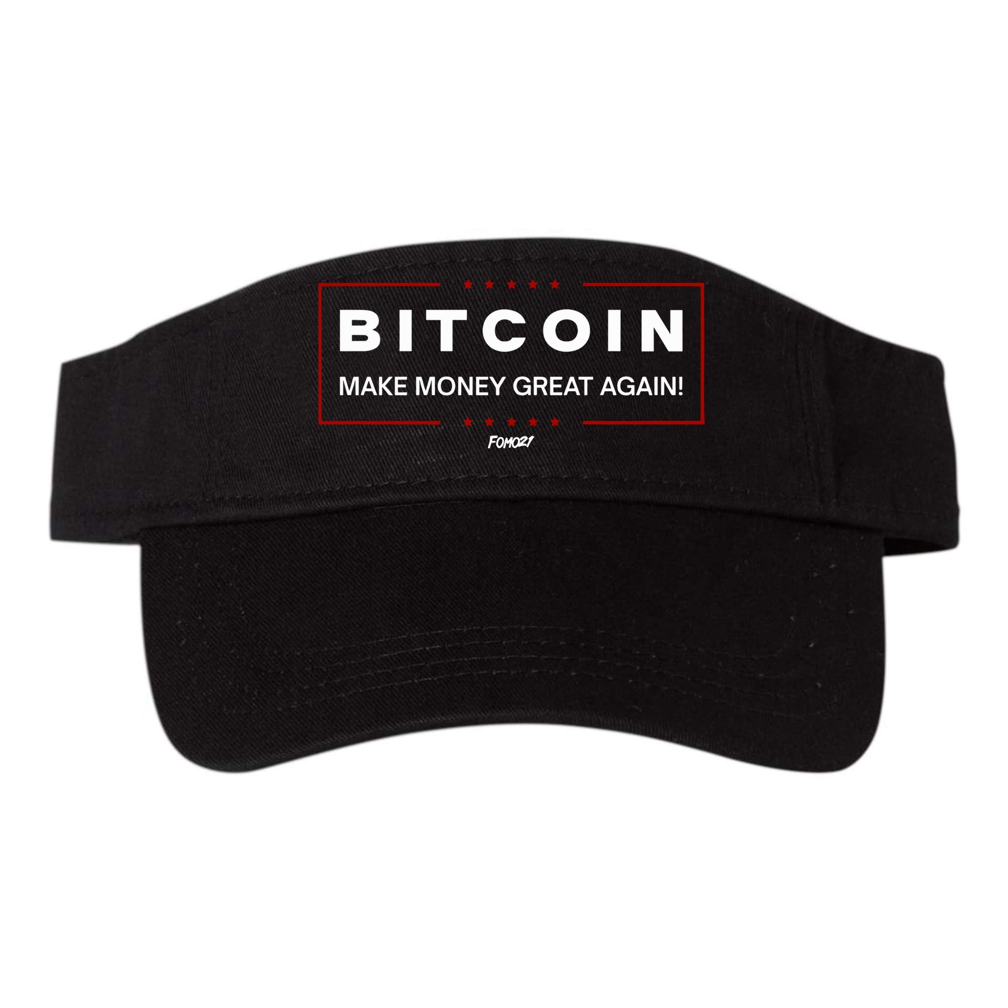 Bitcoin Make Money Great Again Visor