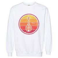 Bluegrass Music Mandolin Player Vintage Bluegrass Garment-Dyed Sweatshirt