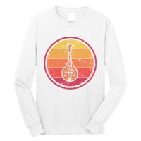 Bluegrass Music Mandolin Player Vintage Bluegrass Long Sleeve Shirt