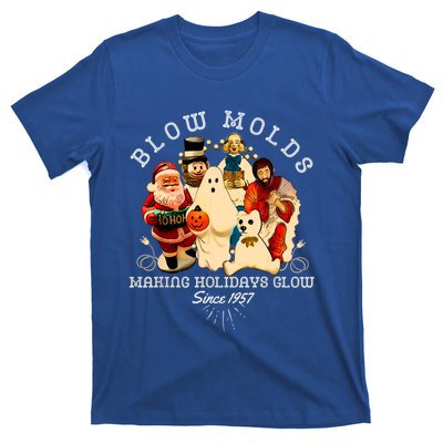 Blow Molds Making Holidays Glow Since 1957 Merry Christmas Great Gift T-Shirt