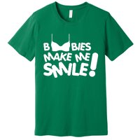 Boobies Make Me Smile Premium T-Shirt