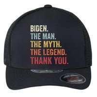 Biden Man Myth Legend Thank You Joe Biden President American Flexfit Unipanel Trucker Cap