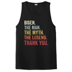 Biden Man Myth Legend Thank You Joe Biden President American PosiCharge Competitor Tank