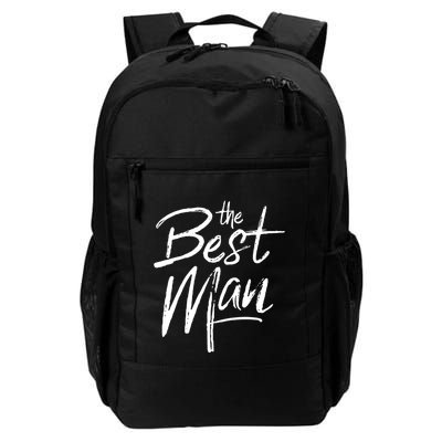 Best Man Matching Party Groomsmen Group Daily Commute Backpack