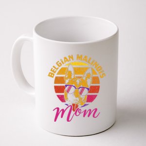 Belgian Malinois Mom Funny Retro Style Dog Owner Coffee Mug