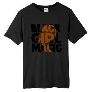 Black Magic Melanin Power Black History Month Funny Gift Tall Fusion ChromaSoft Performance T-Shirt