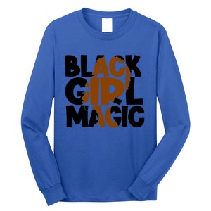 Black Magic Melanin Power Black History Month Funny Gift Long Sleeve Shirt