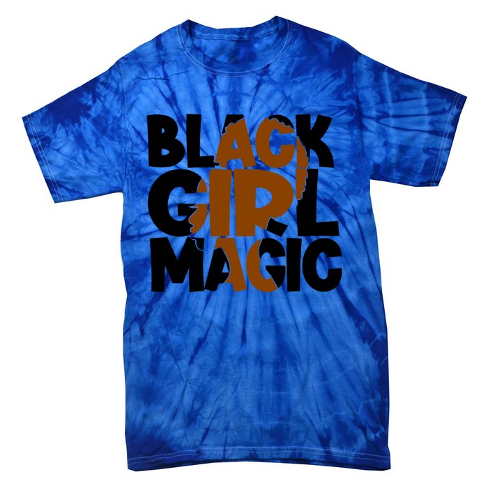 Black Magic Melanin Power Black History Month Funny Gift Tie-Dye T-Shirt