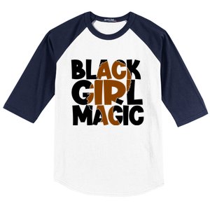 Black Magic Melanin Power Black History Month Funny Gift Baseball Sleeve Shirt