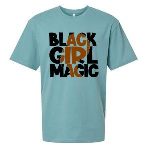 Black Magic Melanin Power Black History Month Funny Gift Sueded Cloud Jersey T-Shirt