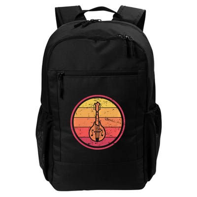 Bluegrass Music Mandolin Player Vintage Bluegrass Backpack
