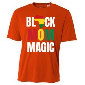 Black Mom Magic Black History Month Gift African American Gift Cooling Performance Crew T-Shirt