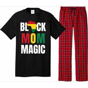 Black Mom Magic Black History Month Gift African American Gift Pajama Set