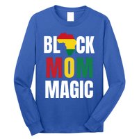 Black Mom Magic Black History Month Gift African American Gift Long Sleeve Shirt