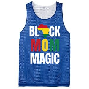 Black Mom Magic Black History Month Gift African American Gift Mesh Reversible Basketball Jersey Tank