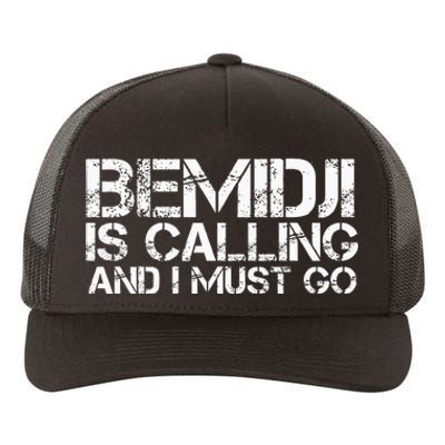 Bemidji Mn Minnesota Funny City Trip Home Roots Usa Gift Yupoong Adult 5-Panel Trucker Hat