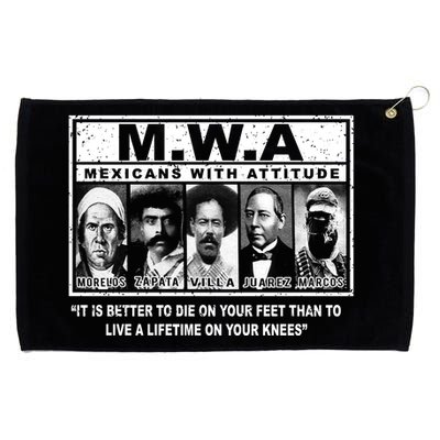 Banc M.W.A. Mexicans With Attitude Grommeted Golf Towel