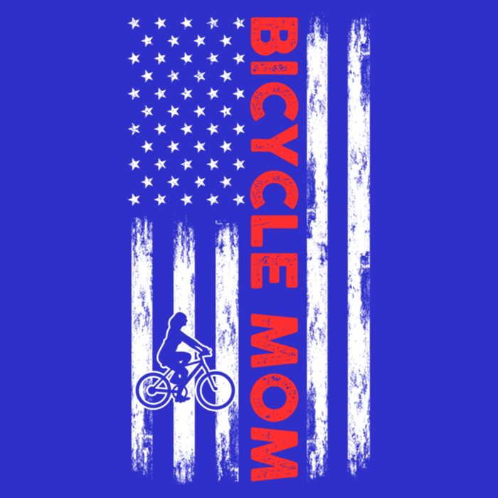 Biking Mom Mother Cycling Mountain Biking Cyclist Bicycle Gift V-Neck T-Shirt