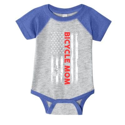 Biking Mom Mother Cycling Mountain Biking Cyclist Bicycle Gift Infant Baby Jersey Bodysuit