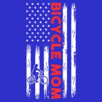 Biking Mom Mother Cycling Mountain Biking Cyclist Bicycle Gift Zip Tote Bag