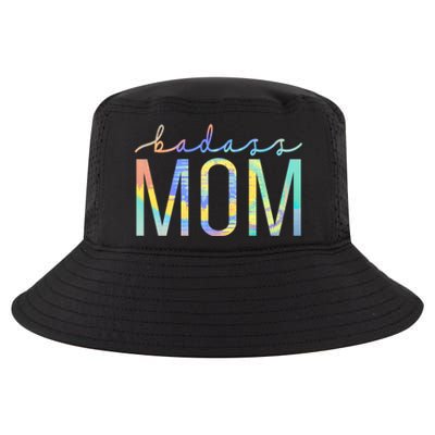 Badass Mom Mama Strong As A Mother Cute Mom Tiegiftdye Cool Gift Cool Comfort Performance Bucket Hat