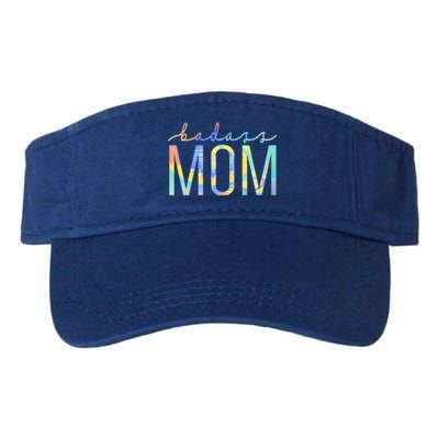 Badass Mom Mama Strong As A Mother Cute Mom Tiegiftdye Cool Gift Valucap Bio-Washed Visor