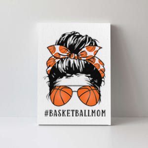 Basketball Mom Messy Bun Proud Mama Sunshades Canvas