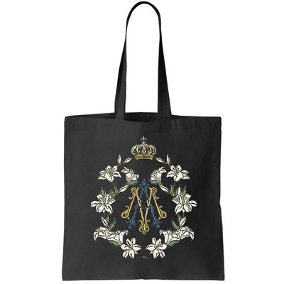 Blessed Mother Marian Catholic Symbol Bag