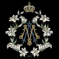 Blessed Mother Marian Catholic Symbol Tank Top