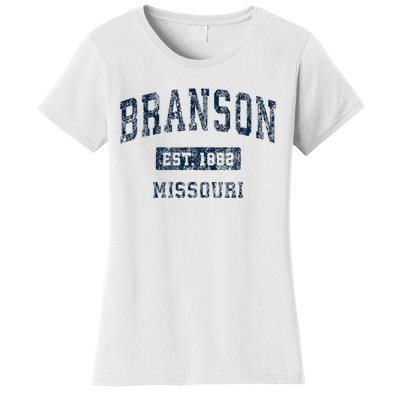 Branson Missouri Mo Vintage Sports Design Women's T-Shirt