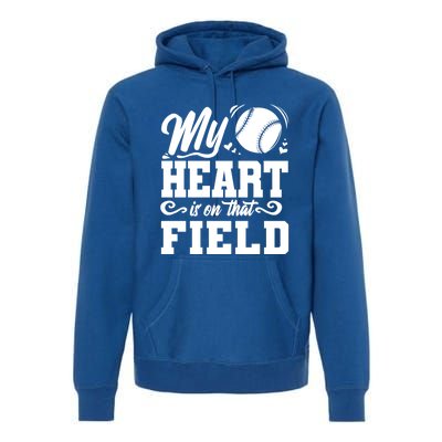 Baseball Mom Meaningful Gift Baseball Lover Cool Gift Premium Hoodie